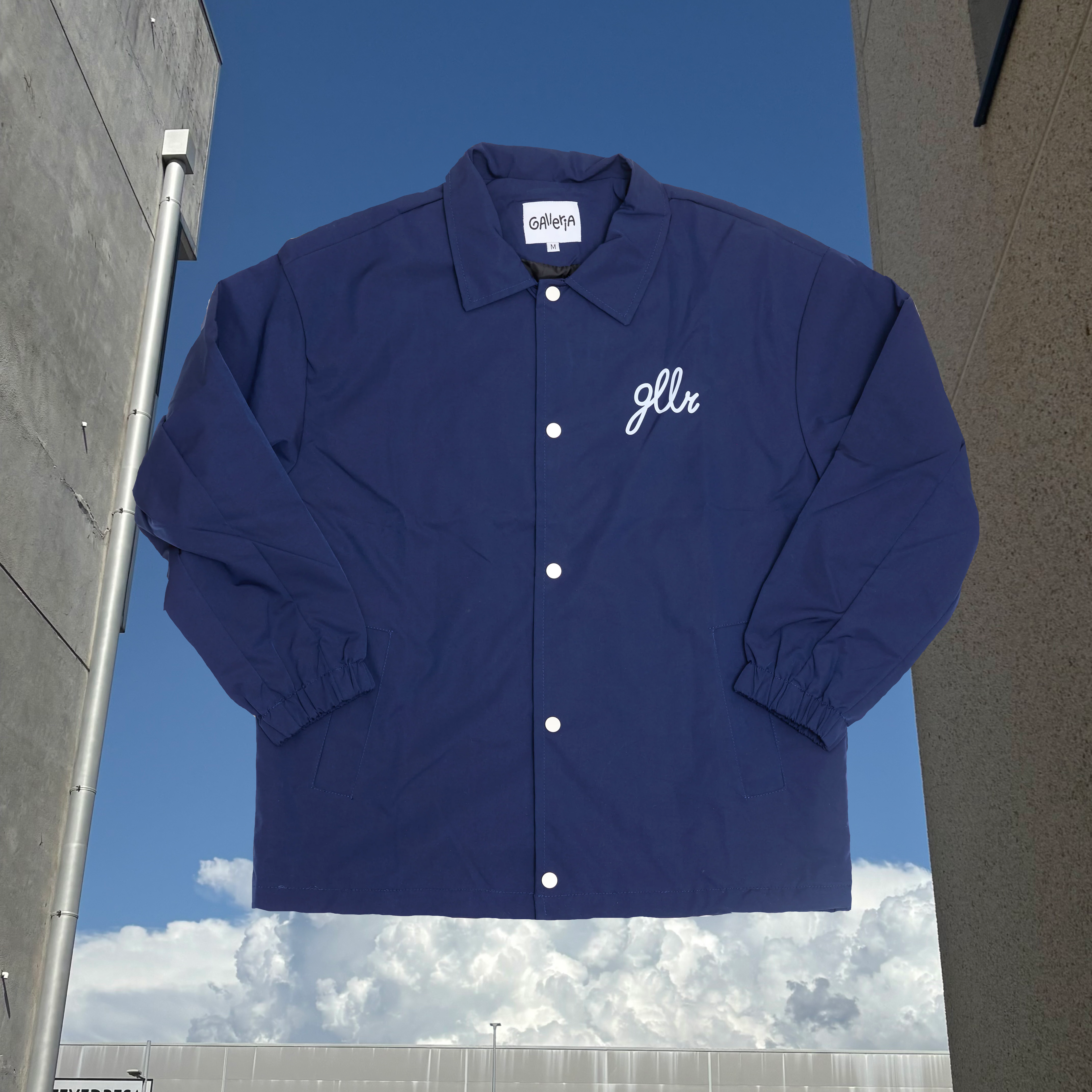 blue pear coachjacket