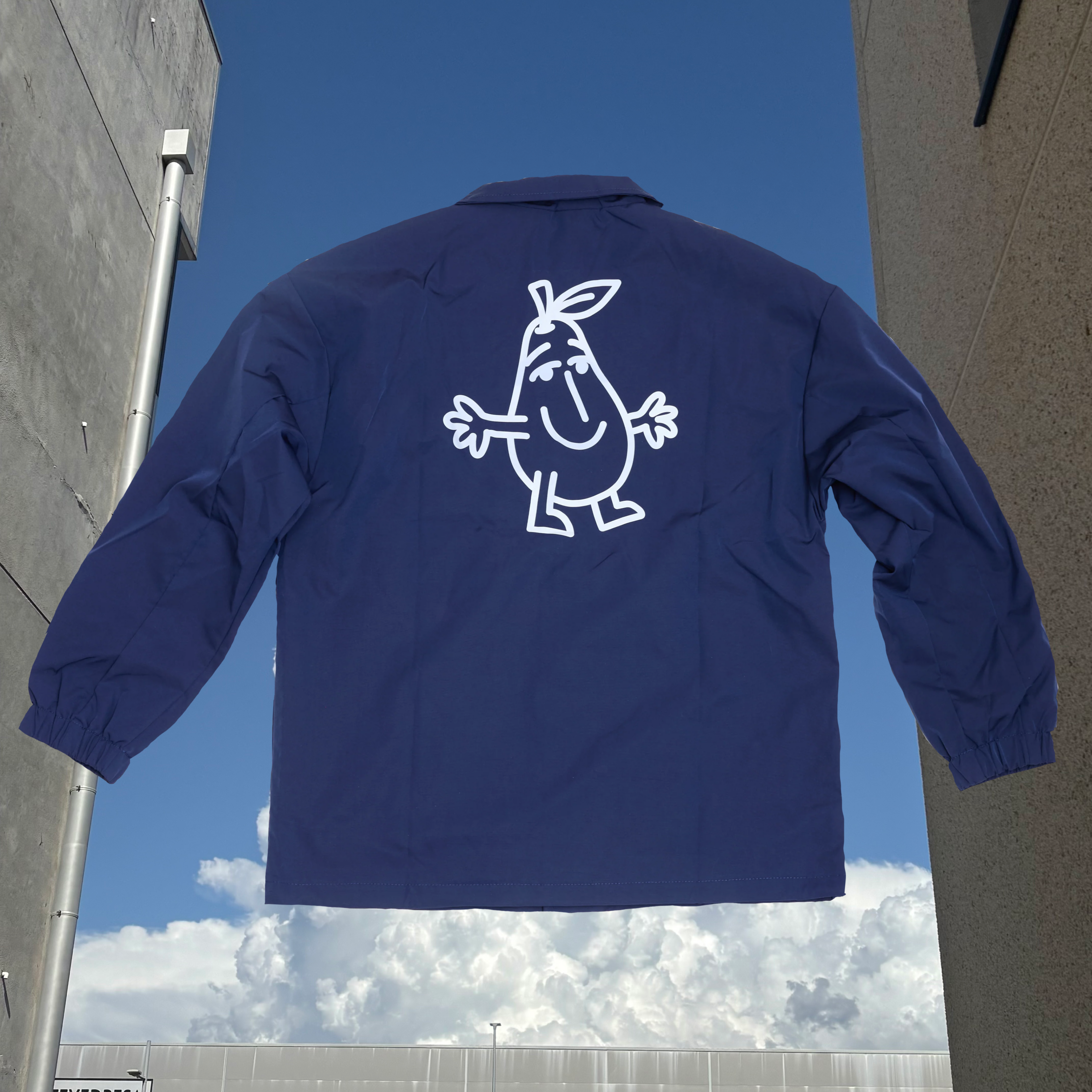blue pear coachjacket