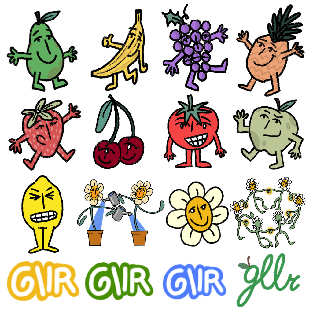 late spring sticker pack