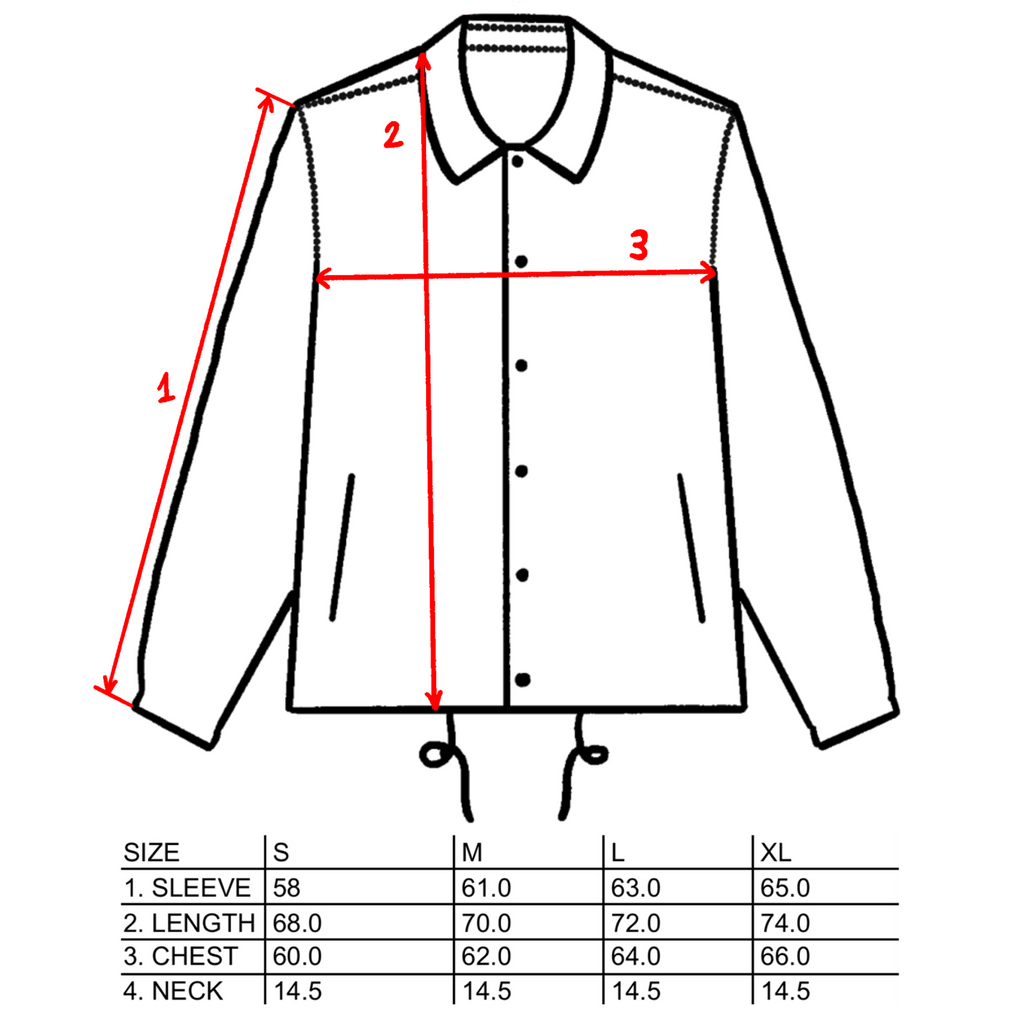 blue pear coachjacket