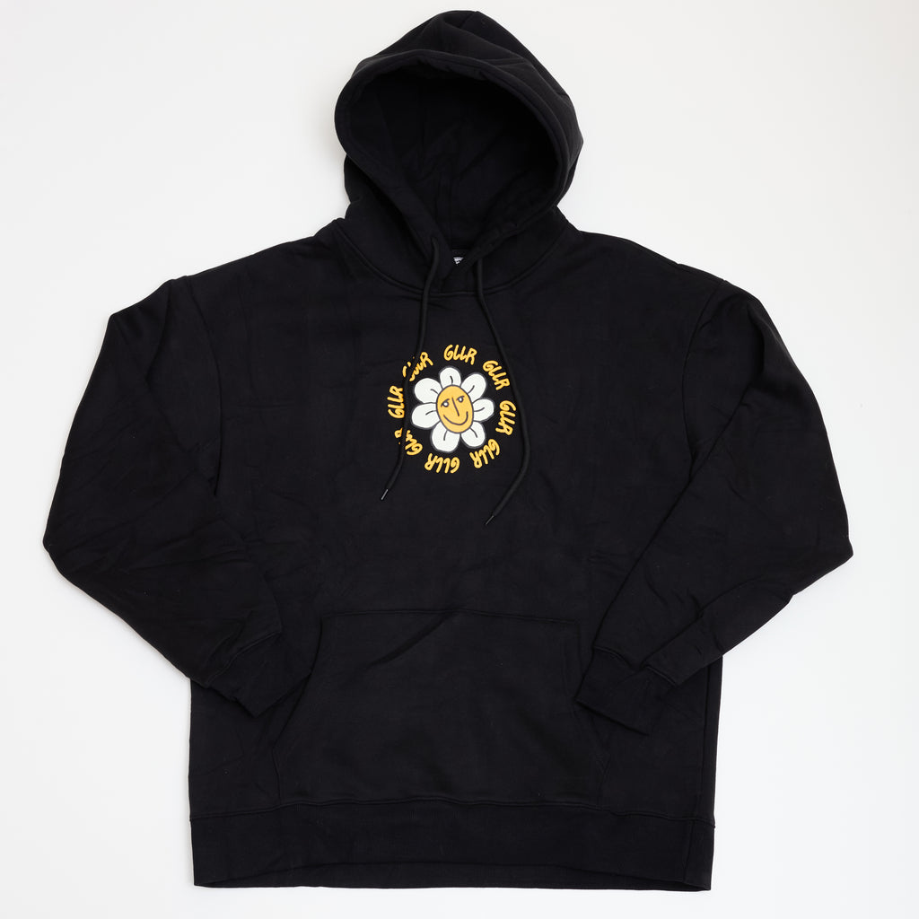 flower logo hoodie