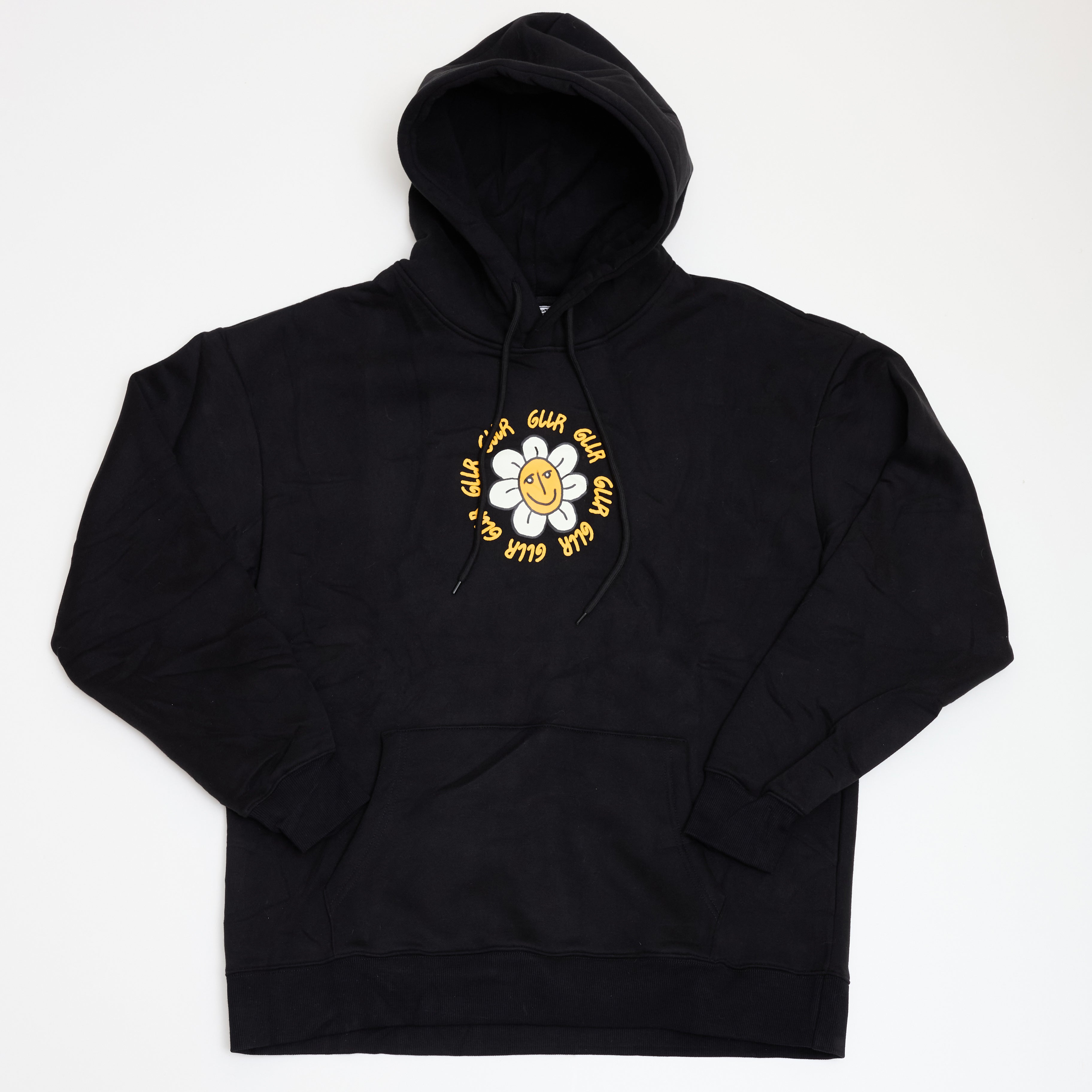 flower logo hoodie
