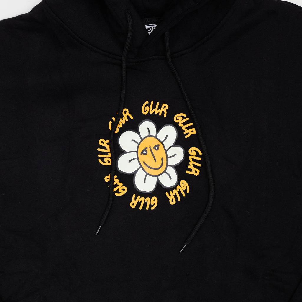 flower logo hoodie